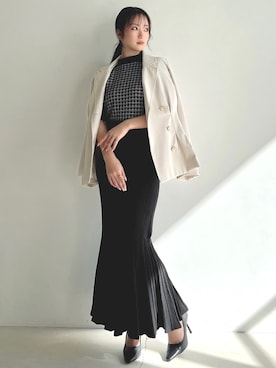 ERIKAさん（レディース・157cm）の冬コーディネート