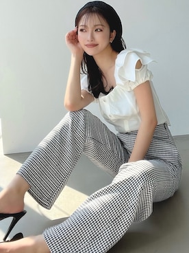 「RESEXXY（リゼクシー）のアイテム（その他シューズ）」を使った、ERIKAさん（レディース・157cm）の春コーディネート