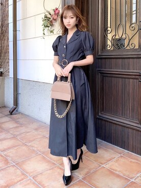 ERIKAさん（レディース・157cm）の冬コーディネート