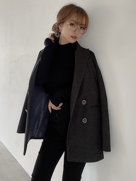 ERIKAさん（レディース・157cm）の秋コーディネート