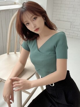 ERIKAさん（レディース・157cm）の春コーディネート