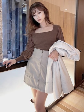 ERIKAさん（レディース・157cm）の秋コーディネート