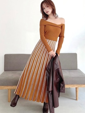 ERIKAさん（レディース・157cm）の秋コーディネート