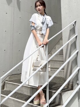 ERIKAさん（レディース・157cm）の春コーディネート