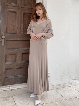 ERIKAさん（レディース・157cm）の春コーディネート