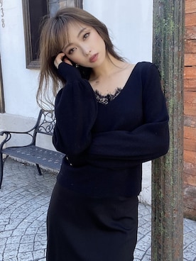 ERIKAさん（レディース・157cm）の秋コーディネート