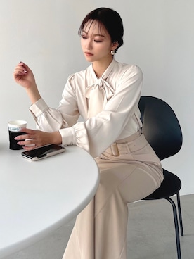 ERIKAさん（レディース・157cm）の冬コーディネート