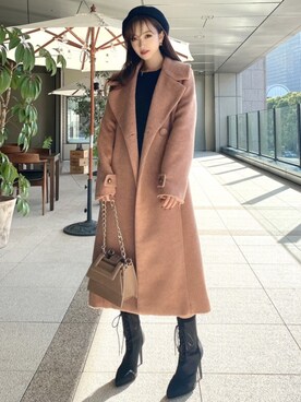 ERIKAさん（レディース・157cm）の秋コーディネート