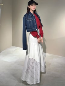 デニムショートジャケット【セットアップ着用可能】｜リゼクシー