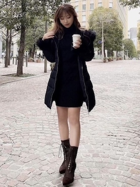 ERIKAさん（レディース・157cm）の秋コーディネート