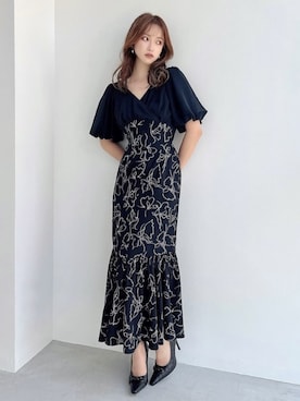 「アイテム（ワンピース、その他）」を使った、ERIKAさん（レディース・157cm）の夏コーディネート