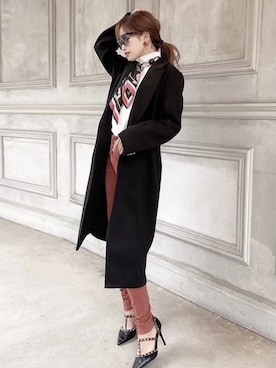 ERIKAさん（レディース・157cm）の秋コーディネート