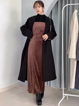 ERIKAさん（レディース・157cm）の秋コーディネート