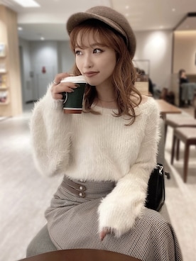 ERIKAさん(レディース・157cm)の冬コーディネート