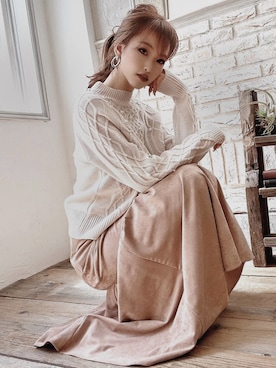 ERIKAさん（レディース・157cm）の秋コーディネート