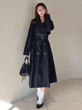 「RESEXXY（リゼクシー）のアイテム（その他シューズ）」を使った、ERIKAさん（レディース・157cm）の冬コーディネート