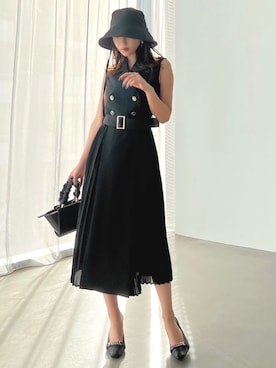 「RESEXXY（リゼクシー）のアイテム（その他シューズ）」を使った、ERIKAさん（レディース・157cm）の冬コーディネート