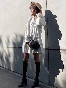 ERIKAさん（レディース・157cm）の春コーディネート