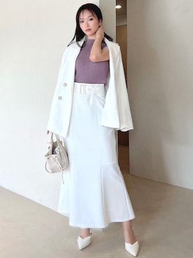 ERIKAさん（レディース・157cm）の冬コーディネート