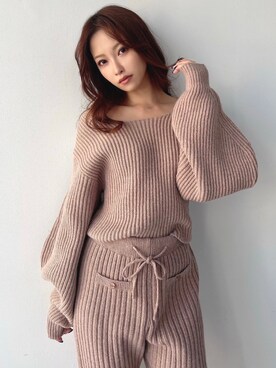 ERIKAさん（レディース・157cm）の冬コーディネート