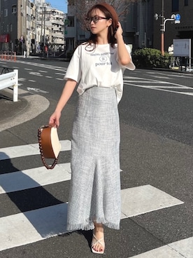 ERIKAさん（レディース・157cm）の春コーディネート