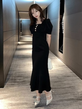 「RESEXXY（リゼクシー）のスタッズピンヒールパンプス（パンプス）」を使った、ERIKAさん（レディース・157cm）の夏コーディネート