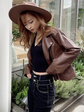 ERIKAさん（レディース・157cm）の夏コーディネート