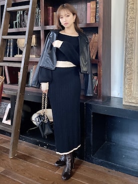 ERIKAさん(レディース・157cm)の冬コーディネート