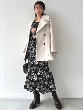 ERIKAさん(レディース・157cm)の冬コーディネート