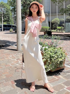 ERIKAさん（レディース・157cm）の夏コーディネート