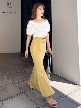 ERIKAさん（レディース・157cm）の夏コーディネート