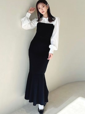 「RESEXXY（リゼクシー）のアイテム（その他シューズ）」を使った、ERIKAさん（レディース・157cm）の冬コーディネート