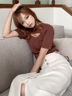 ERIKAさん（レディース・157cm）の夏コーディネート