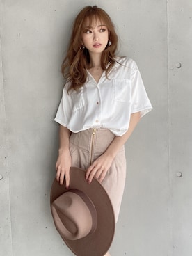 ERIKAさん（レディース・157cm）の春コーディネート