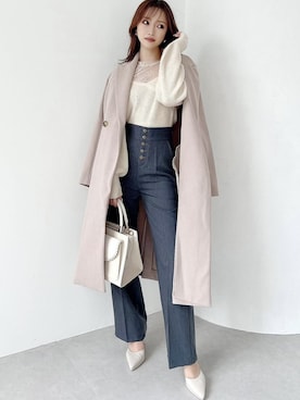 ERIKAさん（レディース・157cm）の秋コーディネート