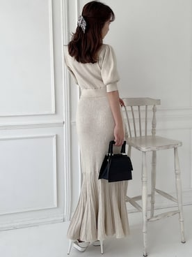 ERIKAさん（レディース・157cm）の春コーディネート