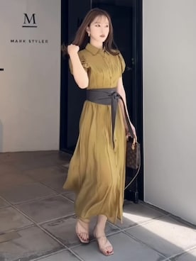 ERIKAさん（レディース・157cm）の夏コーディネート