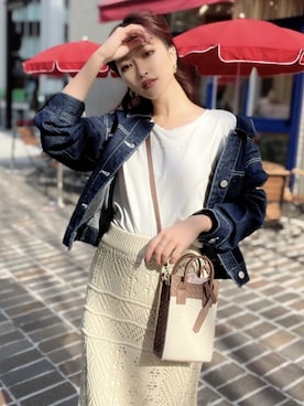 ERIKAさん（レディース・157cm）の春コーディネート