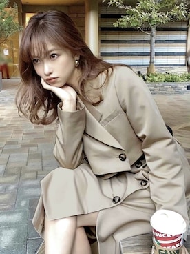 ERIKAさん(レディース・157cm)の秋コーディネート