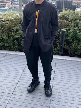 「ESSAY（エッセイ）のアイテム（トップス）」を使った、KYOMA  さん（メンズ・171cm）の秋コーディネート