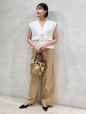 Kojima_TOMORROWLANDさん（レディース・164cm）の夏コーディネート