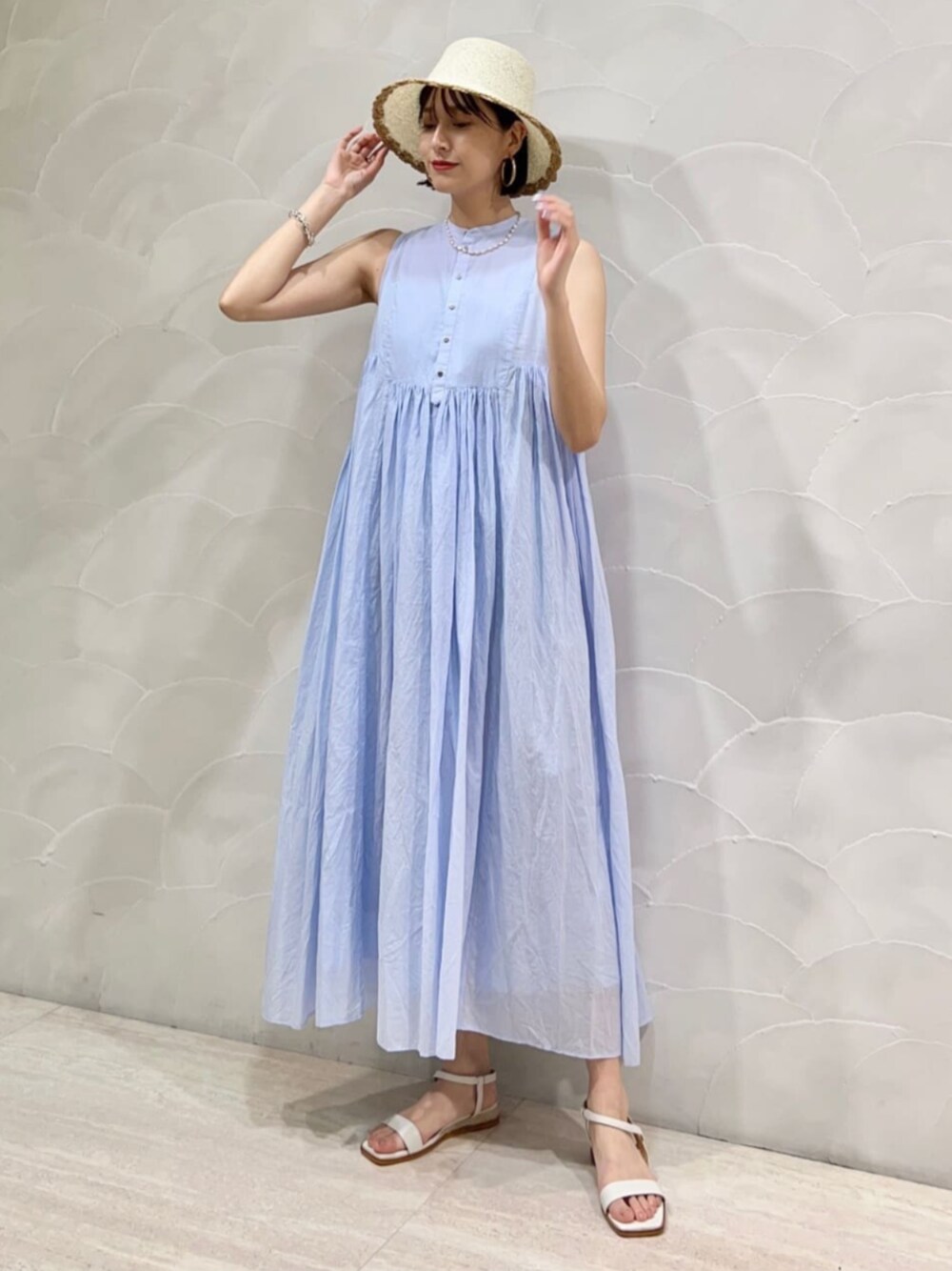 新品未使用タグ付き ギャルリーヴィー コットンワンピース GALERIE VIE