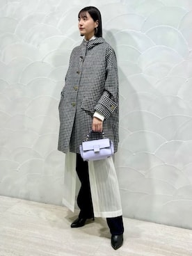 「MACKINTOSH」｜「アイテム（その他アウター）」を使った、Kojima_TOMORROWLANDさん（レディース・164cm）の秋コーディネート