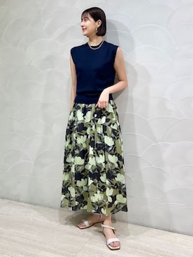 Kojima_TOMORROWLANDさん（レディース・164cm）の夏コーディネート