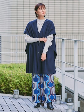 Kojima_TOMORROWLANDさん（レディース・164cm）の秋コーディネート