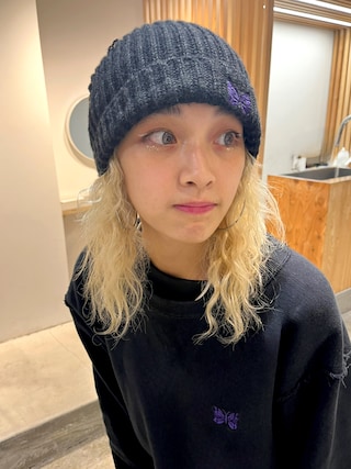 Needlesのニットキャップ/ビーニーを使った人気ファッション