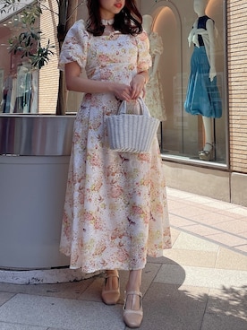 mahoさん（レディース・155cm）の春コーディネート