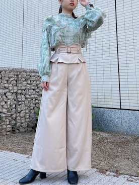 mahoさん（レディース・155cm）の秋コーディネート