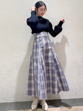 mahoさん（レディース・155cm）の冬コーディネート