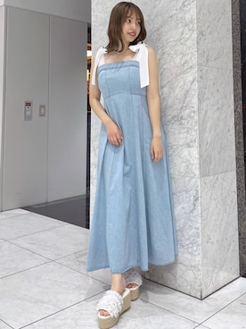 mahoさん（レディース・155cm）の夏コーディネート